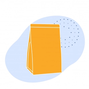 Активированный уголь кокосовый фракция 4х8 (пакеты по 1 кг) ТУ 20.59.54-012-72651045-2018