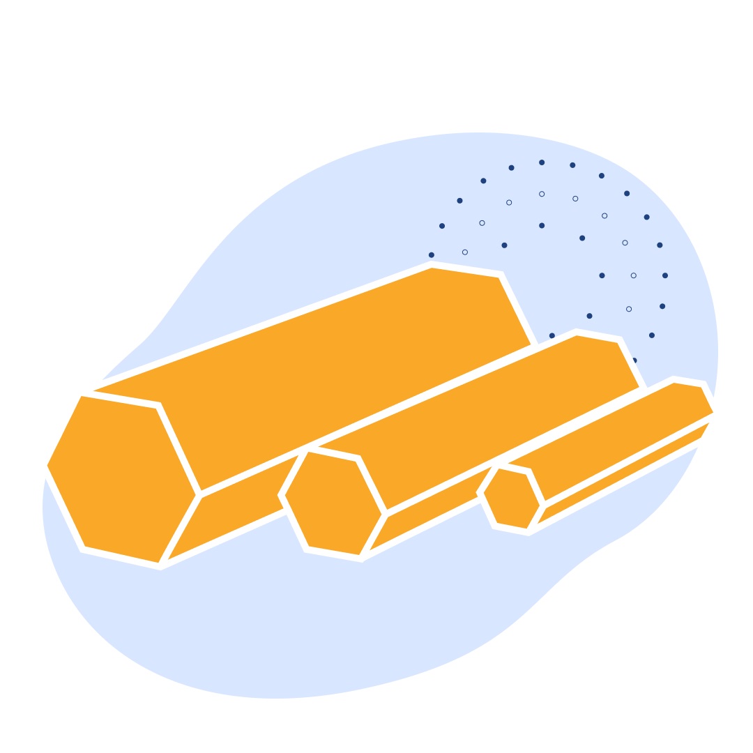 Пруток стальной шестигранный 67 мм ст45 ГОСТ 2879-2006