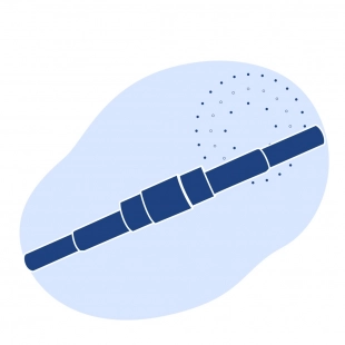 Эксцентриковый вал 900 мм Ст45