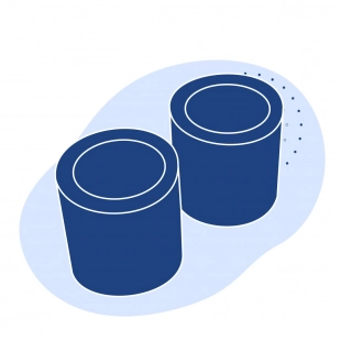 Капролоновая втулка 500х1030 мм черная PA 6 OFN