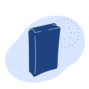 Е-1414 NuGel P14 модифицированный прежелатинизированный крахмал основе картофеля холодного нанесения (дикрахмалфосфат ацетилированный)