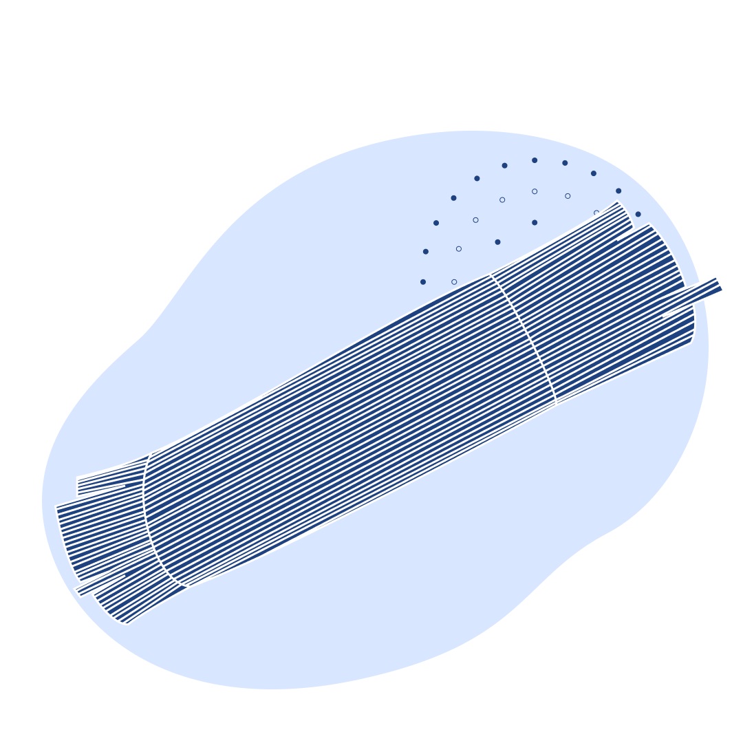 Ворс полипропиленовый 700х1.4 мм